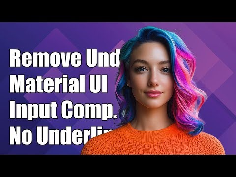 How to Remove Underline from Material UI Input Component (v1.0 Beta)