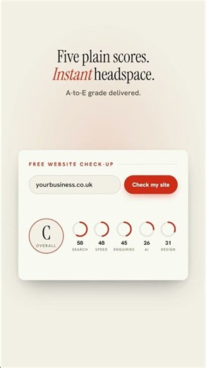 Free Website Checkup: How Your Small Business Site Really Scores