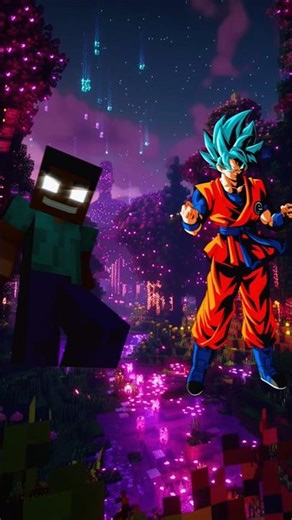 HEROBRINE & ENTITY 303 & GOD vs GOKU 🔥 | Minecraft vs Dragon Ball Battle