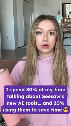 On Wednesdays, we let Seesaw's AI take care of our lesson planning. 💅 ✨ Convert any resource into a ready-to-go PDF ✨ Instantly generate standards-aligned activities = hours saved every week. ➡️ Comment Seesaw AI or head to the link in our bio to try it out 💜 #SeesawAI #SeesawLearning #TeacherLife #TeacherAITools | Seesaw