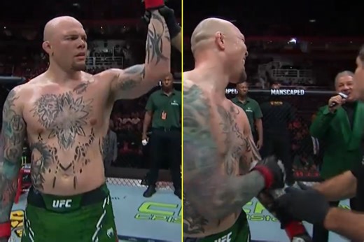 ‘I never thought I’d see the day’ – Bruce Buffer makes rare blunder at UFC 301 after Anthony Smith’s first round win