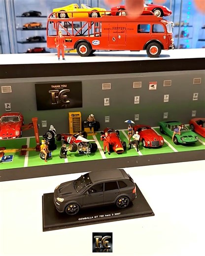 Rare Resin Masterpiece | 1/43 Scale Gemballa GT 750 by Spark