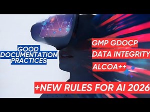 Good Documentation Practices Alcoa ++ NEW RULES FOR AI [2026] Data Integrity pharmaceutical Industry