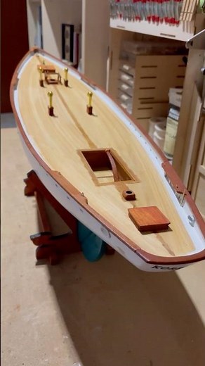 DORADE by Amati 05, deck works #modelismonaval