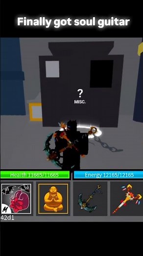 finally got soul guitar #bloxfruits