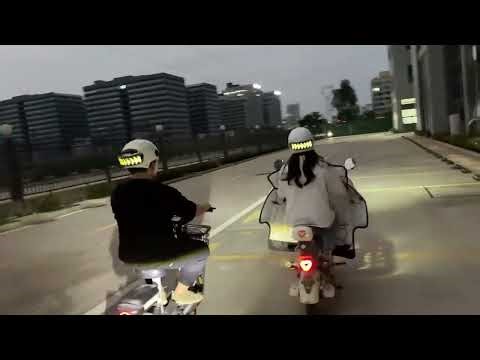 LED helmet display with remote control functionality,