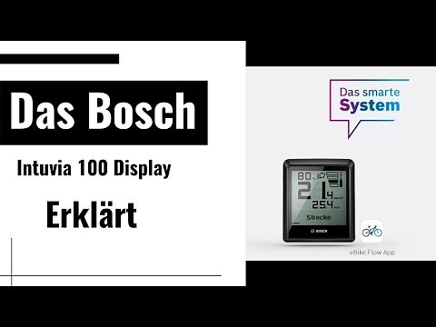 Das Bosch Intuvia 100 Display erklärt.