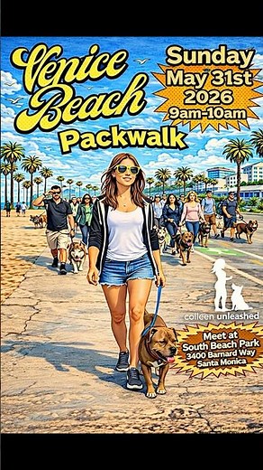 Join us for the Venice Beach 2026 PackWalk