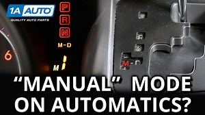 Manually Change Gears on Some Automatic Transmissions ERS System Explained