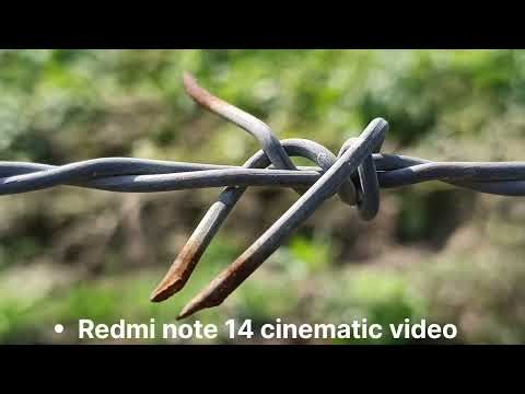 Redmi note 14 5G cinematic video ##camera test