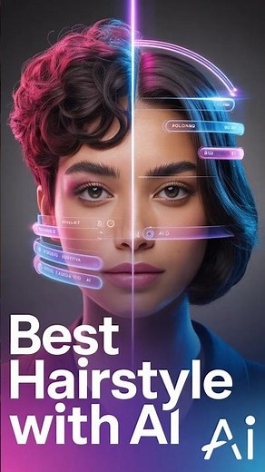 Find Your Best Hairstyle with AI | AI Hairstyle Try On Free | Viral Hair Transformation#AIHairstyle