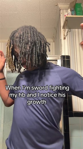 Noticing Growth During Sword Fighting with Friends