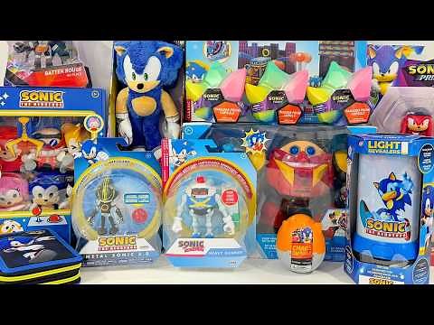 ASMR Toys Sonic The Hedgehog Collection Unboxing Review Oddly Satisfying Toy Unboxing Video