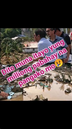 Pagkakataon munang makabawi sa 6MILLION na pangakong pabahay sa pamumuno mo sir😣 | Erap C. Abrea