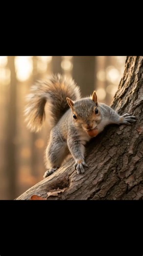 🚀 THE NINJA IN YOUR GARDEN: Secrets of the Eastern Grey Squirrel 🐿️ ​Think you’re looking at a simple rodent? Think again. You’re looking at one of nature’s most elite urban athletes and tactical geniuses. ​The science behind the Eastern Grey Squirrel (Sciurus carolinensis) is absolutely wild. Here is the "absolutely true" data that will change how you look at them forever: ​🧠 1. The "Super-Computer" Brain ​A study published in the journal Animal Cognition found that squirrels are masters of
