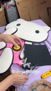 HELLO KITTY piñata #piñata #hellokitty #hellokittylover #pinata #paperart #crepepaperart #viral #parati #fypシ #followersreels #followme #seguidores | Dunia Noriega