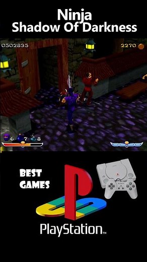 Ninja Shadow Of Darkness PS1