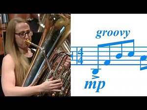 The Craziest Tuba Passage You’ll Ever Hear! | Carol Jantsch plays "Amaia" for tuba and windband