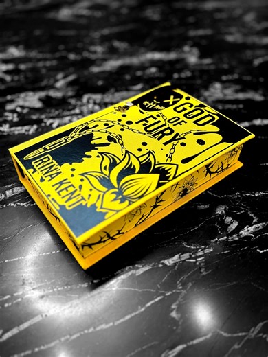 God of Fury by Rina Kent | Legacy of Gods | Custom Special Edition | Rebound - Etsy