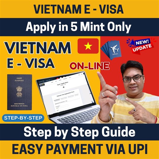 🇻🇳 How to Apply Vietnam Visa Online | Simple Step-by-Step Process ✨ Planning to visit Vietnam? In this video, I will show you the complete Vietnam e-Visa online process in a very simple and easy way. From documents required to step-by-step form filling—everything is explained clearly so you can apply your Vietnam Visa without any mistakes. 👉 In this video you will learn: ✔️ How to apply Vietnam e-Visa online ✔️ Required documents (passport, photo, details) ✔️ Vietnam e-Visa fees & processing 