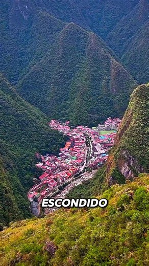The hidden village among the mountains of Machu Picchu, Peru