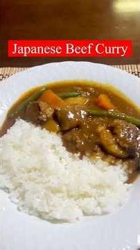 How to make Japanese beef curry #shorts #beefcurry #curry #food