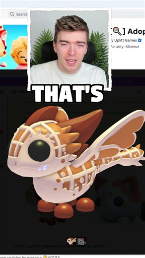 Adopt Me Waffle Dragon Update! #adoptme #adoptmeupdate #adoptmeroblox #shorts