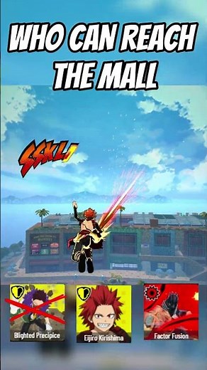 CAN KIRISHIMA, OVERHAUL OR ALL FOR ONE REACH THE MALL? #myheroultrarumble #ultrarumble #mhur