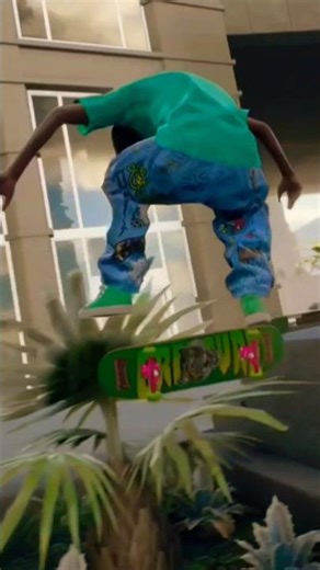 double heelflip over gap into a 50/50 #skate