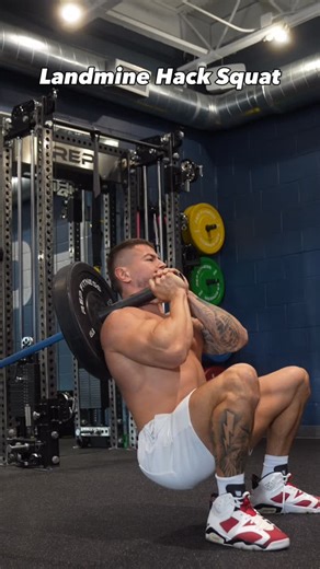 Christian Castano on Instagram: "💥 LANDMINE FULL BODY POWER 💥 🦵 Landmine Hack Squat This movement mimics the hack squat machine, effectively targeting the quadriceps with minimal strain on the lower back, promoting serious leg drive. 💪🏼 Single Arm Rows A key pulling exercise that builds unilateral strength in the lats, traps, and biceps, while also engaging the core to resist rotation. 🩰 Curtsies This highly effective lunge variation emphasizes the