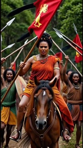 Queen Nzinga: The Fearless Queen of Angola who defied the Portuguese. #shorts #history