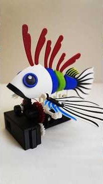 3D Printed Lion Fish Automation #3dprinted #mechanical #design #automation #demo #diy #handcraft