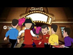 The Wiggles Wiggly Animation We’re Running Through The City In The Theater Stage
