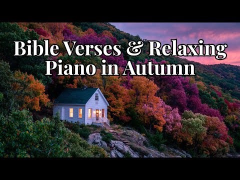✝️ Uplifting Bible Verses & Meanings 🍂 Autumn Ambience 🎹Relaxing Piano 🍁