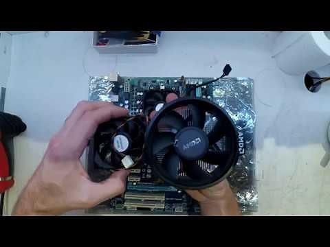 AM4 CPU cooler attempted install on AM3+