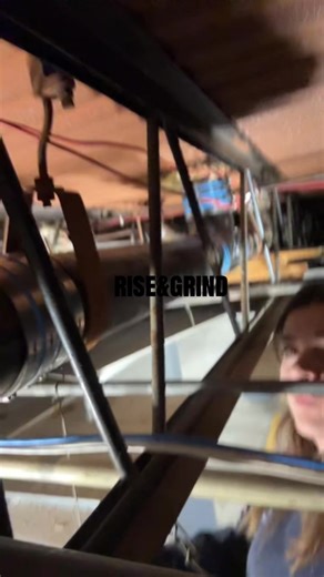 quick repair (the bent threaded rod on the a band is 🥴) #castiron #commercial #parkinggarage #plumbing