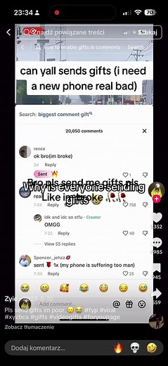 Pls Bro am broke 🥀😩 #skate #tiktok #MemeCut #gift #pls