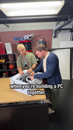 iBUYPOWER on Instagram: "when you're building a pc together"