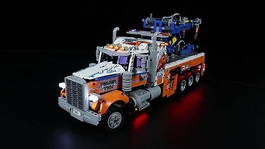 LED Lighting Kit for Lego Technic 42128 Heavy Duty Tow Truck