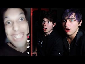 Reacting to TERRIFYING Tik Toks.. (Pt. 3) | Colby Brock