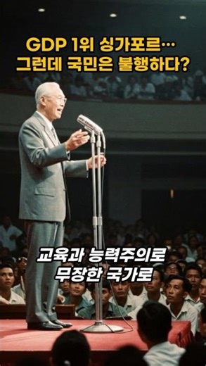 "싱가포르가 빠르게 붕괴하는 충격적인 이유" #싱가포르 #경제성장 #리콴유 #기적의도시 #성공과그림자 #세계최고 #GDP #행복 #싱가포르의그림자 #싱가포르불행