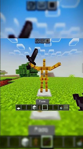 Minecraft ARMOUR Stand Secrets Revealed! #shorts #minecraft