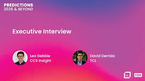 Executive Interview with David Derrida, TCL