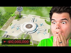 Building a $10,000,000 MEGA AIRPORT! (Cities Skylines 2)
