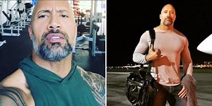 Dwayne "The Rock" Johnson Expertly Demonstrates How to Pull Off a Gray Beard