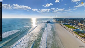 8.2K views · 400 reactions | Stand at the start/finish line at Daytona International Speedway  Putt on the 18th green at LPGA International ⛳ And experience 23 miles of World’s Most Famous Beach virtually from anywhere! ️ https://bit.ly/3axKGDe #LoveDaytonaBeach | Daytona Beach Area Convention and Visitors Bureau | Facebook