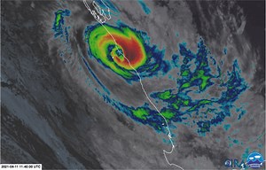 Tropical Cyclone Seroja pummels Western Australia