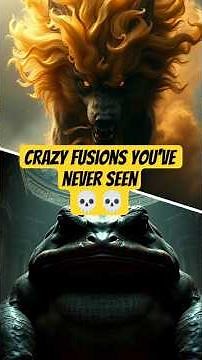 🤯 Eldritch FUSION Fight: Azathoth Kraken vs. Cthulhu Panther #hybridanimals #midjourney