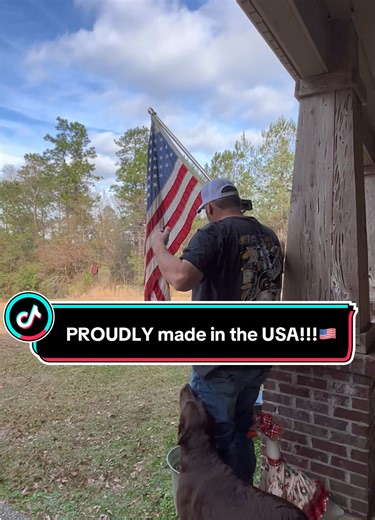 If you’re going to fly the flag, fly one you can be proud of!🇺🇸 #madeintheusa #fyp #viral #tiktokmademebuyit #americanpride @QLASH Flag