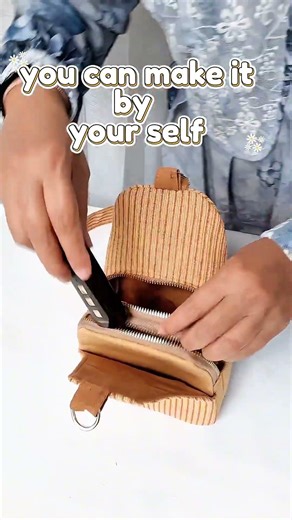 Simple Fabric Sling Bag | Easy Sewing for Beginners #diy #handmade #sewing